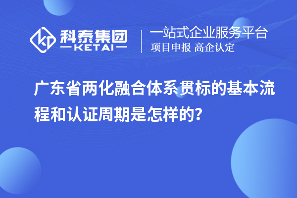 廣東省兩化融合體系貫標(biāo)的基本流程和認(rèn)證周期是怎樣的？